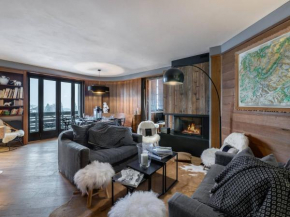 Appartement rénové 5 chambres avec balcon, cheminée et Wifi à 400m du centre de Megève - FR-1-453-170